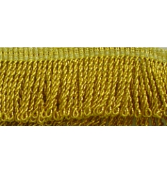 Gold Mylar Thread Fringe (Heavy)